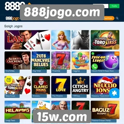 Visão geral dos jogos disponíveis no 888jogo